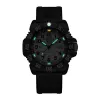 LUMINOX Atacama Field Automatic 1900 Series X2.2057 vīriešu pulkstenis 44mm melns ciparnīca melna ādas siksniņa