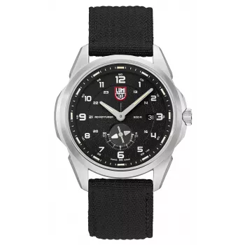 LUMINOX Vīriešu Atacama Field Automātiskais 1760 Sērijas Pulkstenis XL.1761 - 45mm Šveices Automātiskais, Melns Ciparnīca, Brūna Ādas Siksniņa