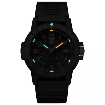 LUMINOX Vīriešu Pulkstenis XS.0329 44mm Šveices Kvarcs Carbonox Melns Gumija