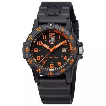 LUMINOX Vīriešu Pulkstenis XS.0329 44mm Šveices Kvarcs Carbonox Melns Gumija