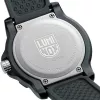 LUMINOX Vīriešu XL.8882.F 45mm Šveices kvarca pulkstenis ar Carbonox korpusu un melnu gumijas siksnu