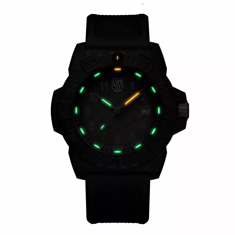 Luminox Navy SEAL 3500 Series vīriešu pulkstenis XS.3508.GOLD 45mm Šveices kvarcs