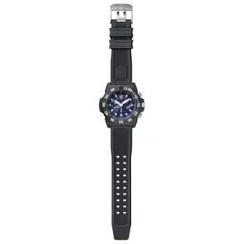 Luminox Navy SEAL Chronograph 3580 Series vīriešu pulkstenis XS.3583 45mm Carbonox melna gumija