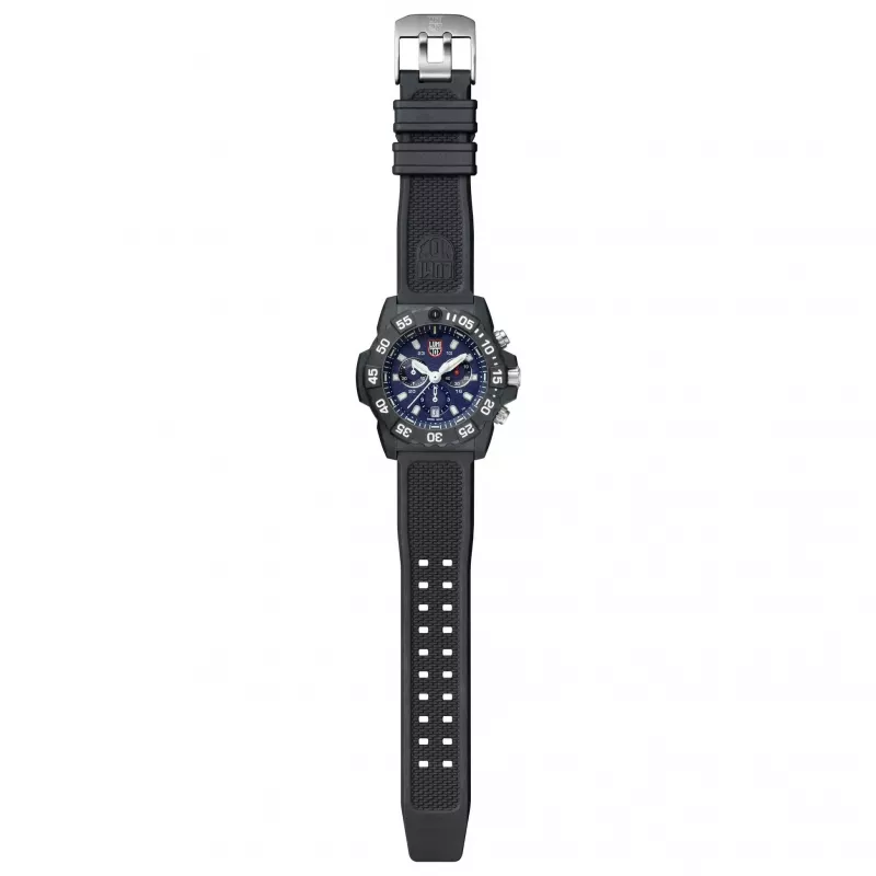 Luminox Navy SEAL Chronograph 3580 Series vīriešu pulkstenis XS.3583 45mm Carbonox melna gumija