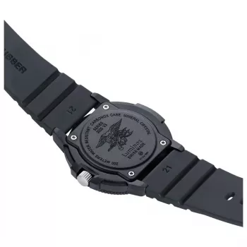 Luminox Navy SEAL Colormark 3000 Series vīriešu pulkstenis XS.3005.F 43mm melns gumijas