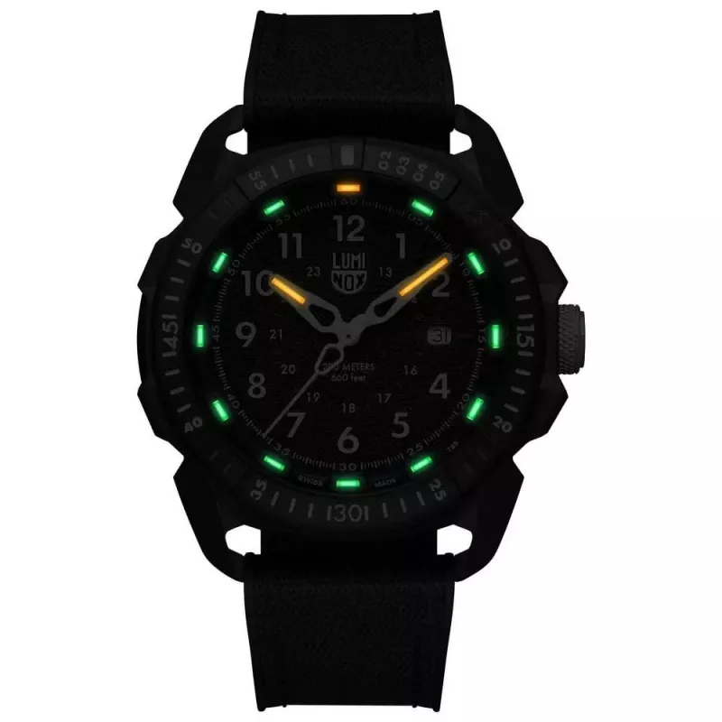 Luminox XL.1003.ICE ICE-SAR Arctic 1000 Series Vīriešu Pulkstenis 46mm Zils Ciparnīca Zila Gumijas Siksniņa