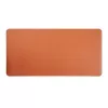 LUMIVIDA HS084936 Liels PVC ādas rakstāmgalda paklājiņš, 1200x600 mm, oranžs