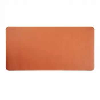 LUMIVIDA HS084936 Liels PVC ādas rakstāmgalda paklājiņš, 1200x600 mm, oranžs