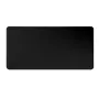 LUMIVIDA Liels PVC ādas peles paliktnis ar neslīdošu gumijas pamatni, 1200x600mm, melns