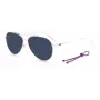 M MISSONI Sieviešu saulesbrilles MMI0078S3ZJ - Melns acetāta rāmis, Pelēkas gradienta polikarbonāta lēcas, 58/13/145 mm