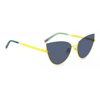 M Missoni Sieviešu saulesbrilles MMI0100S40GKU - Brūns Havana acetāta rāmis ar brūnām gradienta lēcām - 60/18/140 mm