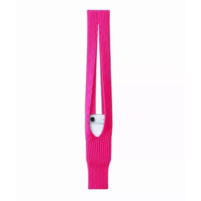 MACHINO iPhone Sock Short Size (40cm) Red