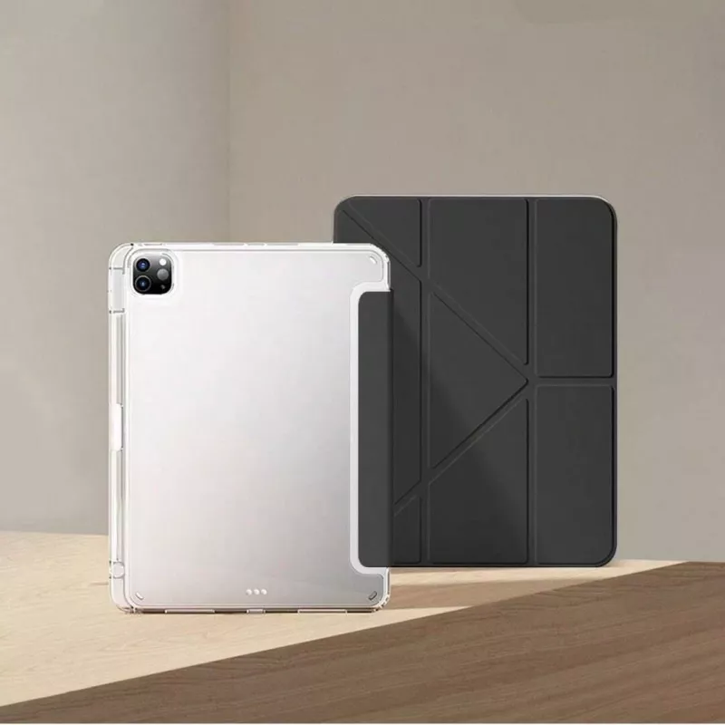 MACHINO TAB Case for iPad Pro 2/3/4 11 2020/2021/2022 and iPad Air 4/5 10.9 and iPad Air 11 (2024) Black