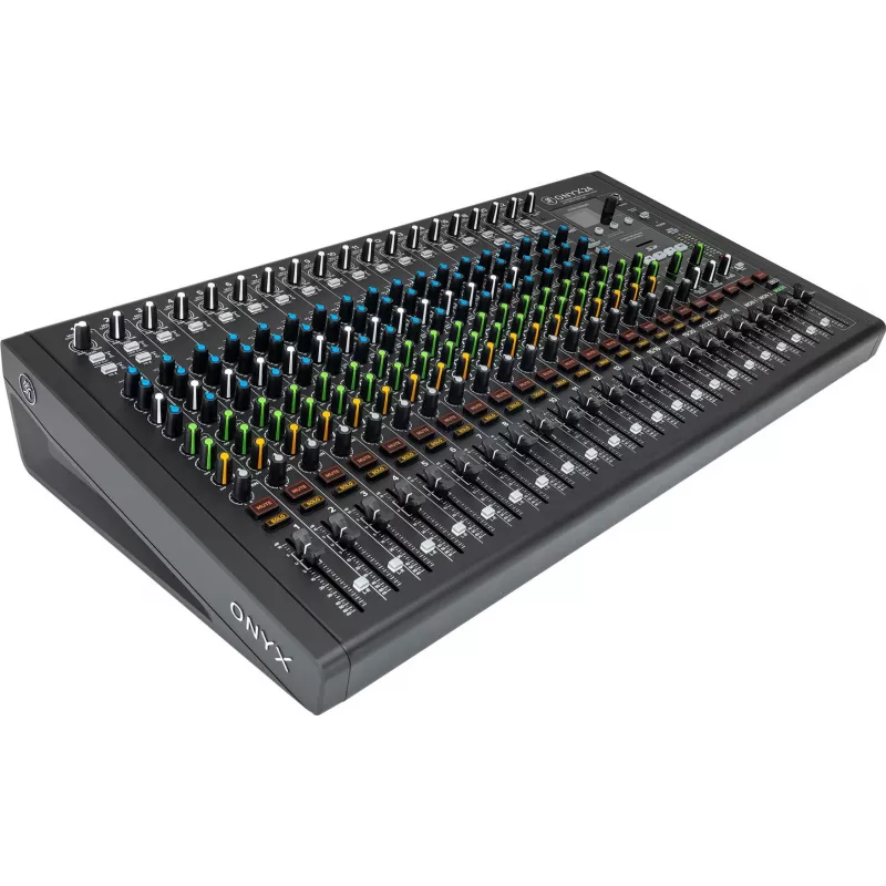 Mackie Onyx24 24 kanālu analogais mikseris ar USB interfeisu