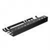 MACLEAN MC-141 Sienas stiprinājuma instrumentu organizators ar 20 kastēm un 11 āķiem, melns/sarkans, 800x400x195 mm