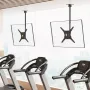 Maclean MC-174 griestu stiprinājums 23-55 collu televizoriem, 35 kg, VESA 400x400, melns