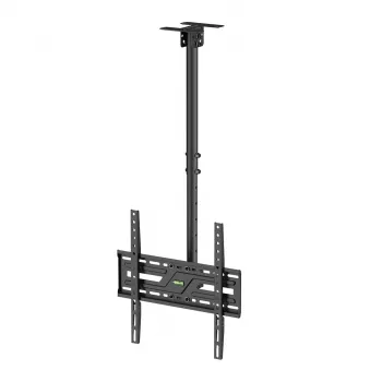 MACLEAN MC-175 griestu stiprinājums 37–75 collu televizoriem, 50 kg, VESA 400x400, melns