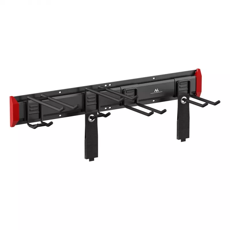 Maclean MC-178 Sienas stiprinājuma tērauda instrumentu organizators, 136 kg slodze, 816 mm platums, pegboard panelis