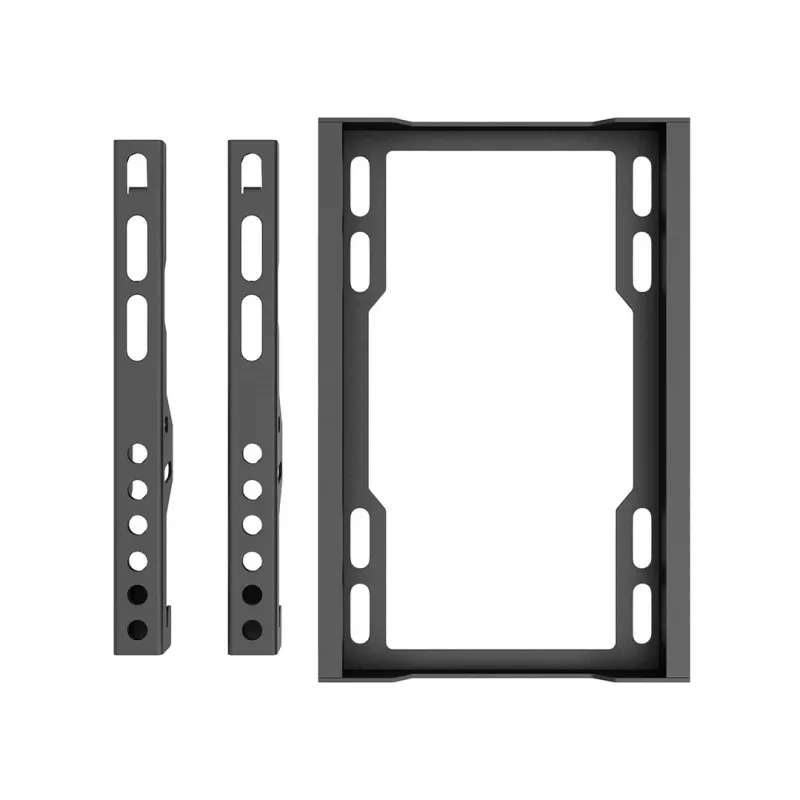 MACLEAN MC-186 Slīpais TV sienas stiprinājums 13-43 inch ekrāniem, VESA 200x200, 45 kg, melns