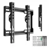 MACLEAN MC-186 Slīpais TV sienas stiprinājums 13-43 inch ekrāniem, VESA 200x200, 45 kg, melns