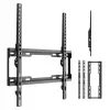 MACLEAN MC-187 Slīpais TV sienas stiprinājums 32–75 collu ekrāniem, VESA līdz 400x400, 45 kg, melns