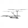 Maclean MC-758 N fiksēts sienas stiprinājums 23-65 collu televizoriem un monitoriem, 30 kg, VESA 400x400, melns