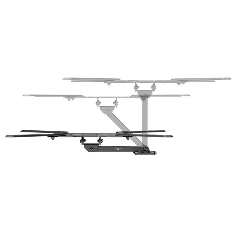 Maclean MC-758 N fiksēts sienas stiprinājums 23-65 collu televizoriem un monitoriem, 30 kg, VESA 400x400, melns