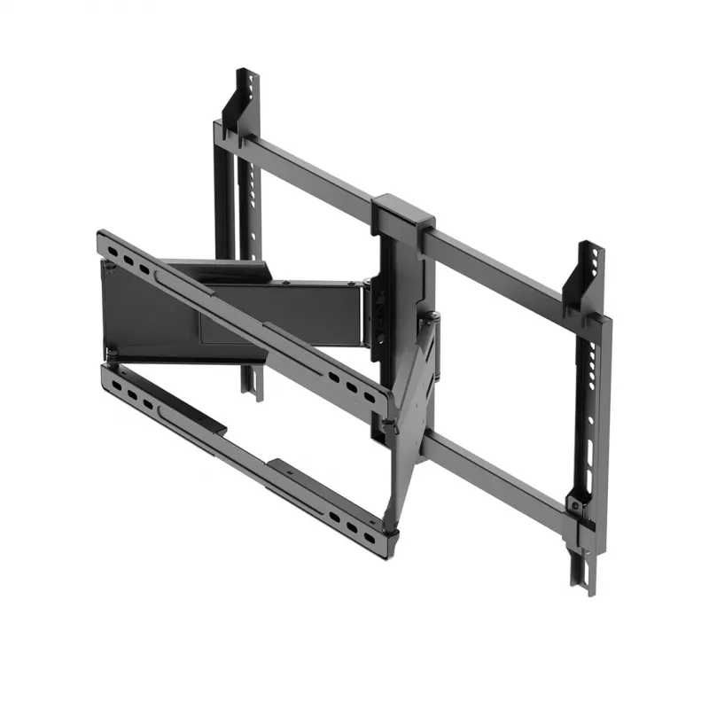 MACLEAN MC-881 N Fiksēts TV sienas stiprinājums 37-90 collu ekrāniem, VESA līdz 600x400, 65 kg slodze, melns