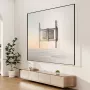 MACLEAN MC-881 N Fiksēts TV sienas stiprinājums 37-90 collu ekrāniem, VESA līdz 600x400, 65 kg slodze, melns