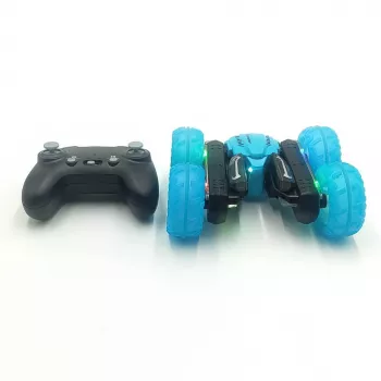 Mad Monkey RC Tornado Car - 2.4GHz 4WD Stunt Car ar LED gaismām