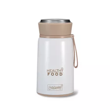 Maestro MR-1646-80 Dinner Thermos 0.8 L Nerūsējošā tērauda vakuuma pārtikas trauks ar salokāmu karoti