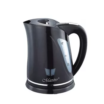 Maestro MR038 Elektriskā tējkanna 1.7 L 2000 W Melna