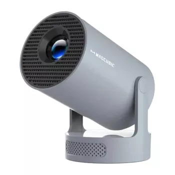 Magcubic HY300PRO+ Android 11.0 projektors, 4K UHD atbalsts, Wi-Fi 6, Bluetooth 5.0, 200 ANSI lūmeni, pelēks