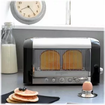Magimix Le Toaster Vision 2 šķēlīšu tosteris, melns