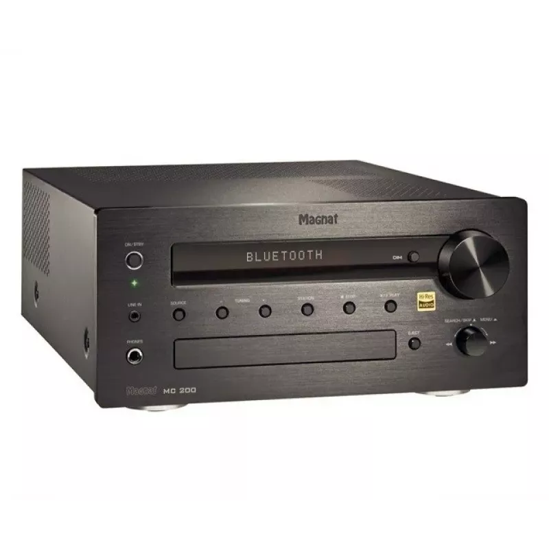 MAGNAT MC-200 Stereo pastiprinātājs ar Bluetooth 5.0, Wi-Fi, DAB+ un Phono MM ieeju
