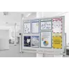 MAGNETOPLAN HOLTZ Magnetofix magnētiskā dokumentu kabata A4 melna, magnētisks stiprinājums uz feromagnētiskām virsmām 1130312