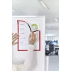 MAGNETOPLAN HOLTZ Magnetofix magnētiskais dokumentu turētājs A4 sarkans 1130306
