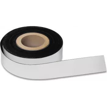 MAGNETOPLAN HOLTZ magnetoplan magnētiskā lente, PVC, balta, 20 mm x 30 m, 0,6 mm bieza, marķēšanai plānošanas dēļiem (51053320)