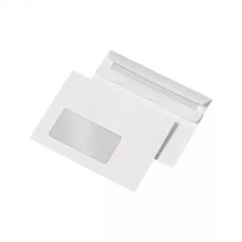 MAILmedia kompaktās pašlīmējošās aploksnes DL 75 g/m² baltas (500 gab. iepakojums) 20757/0