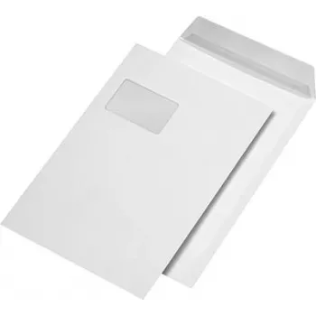 MAILMEDIA Elepa - rössler kuvert SECURITEX® Piegādes aploksne C4 ar logu, 130 g/m², pašlīmējoša, 100 gabali (30001204)