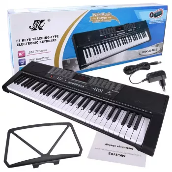 MAISTO MK 2102 Bērnu tastatūra ar ērģeļu taustiņiem mācīšanai