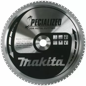 Makita 305x25.4x78T TCT ripzāģa asmens alumīnijam un krāsainajiem metāliem