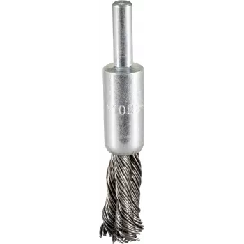 Makita D-73835 Konusveida tērauda stiepļu birste, 12 mm, 6 mm apaļš kāts, 25 000 apgr./min