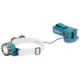 Makita DEBDML800 18V LXT LED darba gaisma ar 12 LED, 750 lūmeniem, 360° galvas rotāciju, tikai instruments