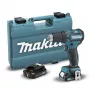 Makita DF332DSAE 12V Max CXT bezsuku urbjmašīnas komplekts (2x2.0Ah)