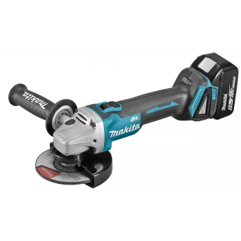 Makita DGA506RTJ 18V LXT Bezsuku Bezvada Leņķa Slīpmašīna 125mm 8500 RPM