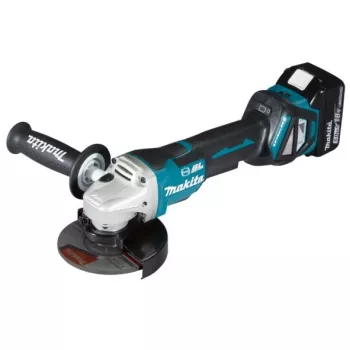 Makita DGA518RTJU Bezvada leņķa slīpmašīna 125 mm 8500 RPM 18V 5.0Ah Li-Ion
