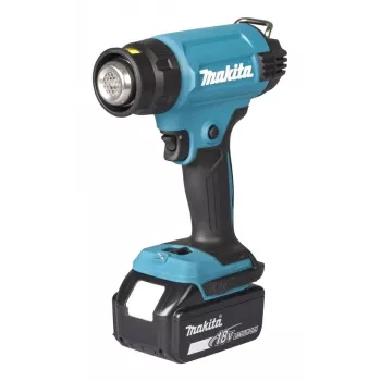 Makita DHG181RT 18V Bezvadu Karstā Gaisa Pistoles Komplekts 1x5.0Ah