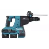 Makita DHR281PT2J 36V (2x18V) Bezsuku SDS-Plus Rotācijas āmura urbjmašīnas komplekts ar 2x5.0Ah akumulatoriem, divu portu lādētāju un Makpac futrāli