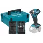 Makita DTD173ZJX2 18V LXT Bezsuku Triecienskrūvgriezis 180 Nm, Instruments Bez Akumulatora